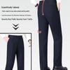 ROMON Men's Easy-Care Anti-Wrinkle Straight-Leg Trousers