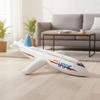 2 Colors Inflatable Airliner Toy PVC Inflatable Airliner Inflatable Cartoon Plane  Outdoor Sports