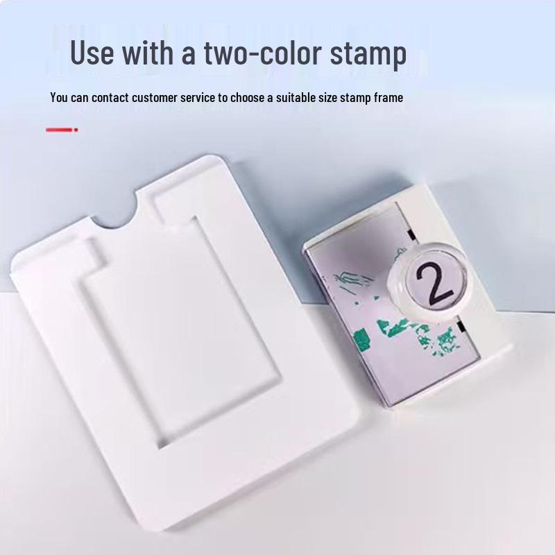 

Multi-color Acrylic Stamp Positioning Frame with Magnetic Hold for Layered Scenic Stamping Magnetic FS-60*90 Stamp