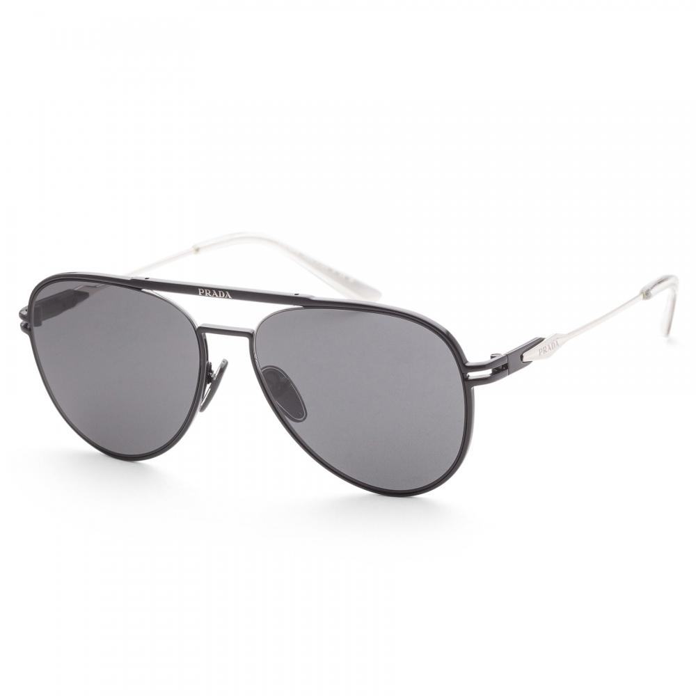 

Мужские модные матовые черные солнцезащитные очки Prada PR-54ZS-1BO5S0 57 мм