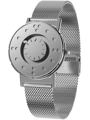 

EUTOUR Men s Magnetic Watch, Silent Touch, 5ATM Water Resistance, Stylish, Simple, Casual Quartz Watch with Magnetic Ball Design, 41mm Dial, Stainless