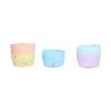 20 Stück Cupcake Backform Silikon Muffinbecher Cupcake Formen Gelee Pudding Form Rose Set