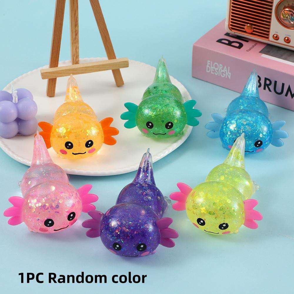 

Cute Salamander Maltose Fidgets Toys Slow Rising Fidget Toy Soft Squeeze Sensory Toy For Kids And Adults Stress Ball Gifts