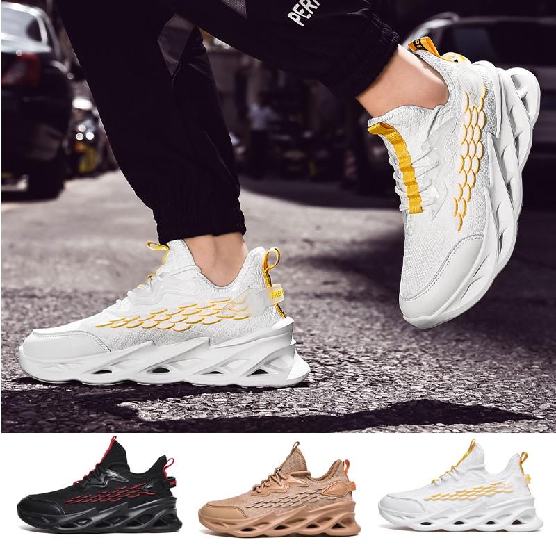 

Новые мужские кроссовки, удобные спортивные уличные амортизирующие кроссовки для прогулок и бега 39 бежевый