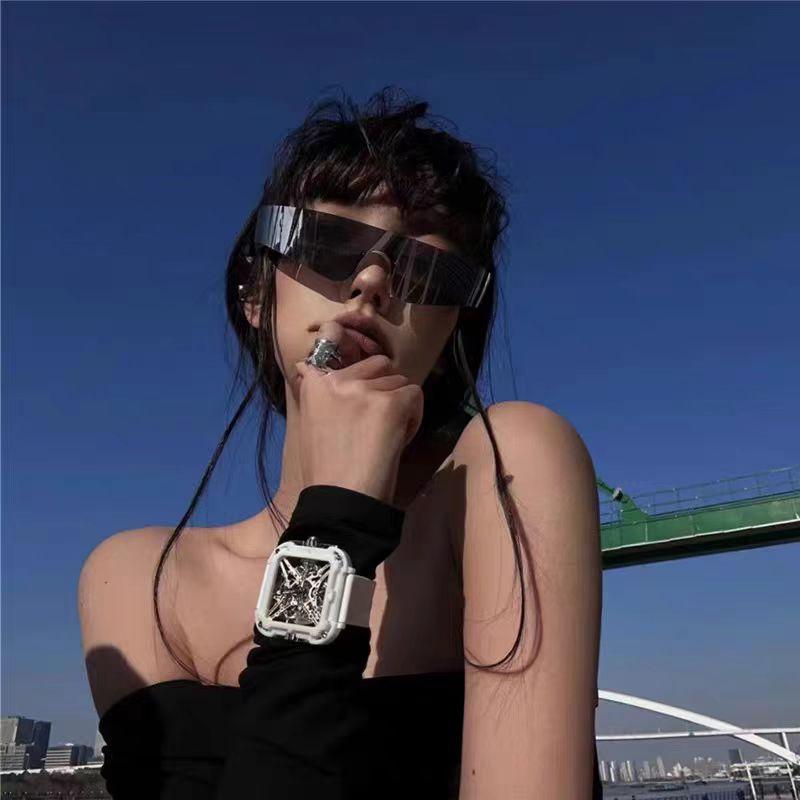 Cycling Eye Protection Outdoor Mountaineering Men's Siamese Spice Girls Future Technology Sense Sunglasses