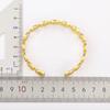 Nidin Classic Jesus Christ Round Medal Bangle Gold Plated Virgin Mary Cuff Bracelet For Women Men Adjustable Jewelry Party Gift