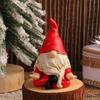 Cute Yoga Dwarf Ornaments Handmade Faceless Gnome Figurine  Children Gifts