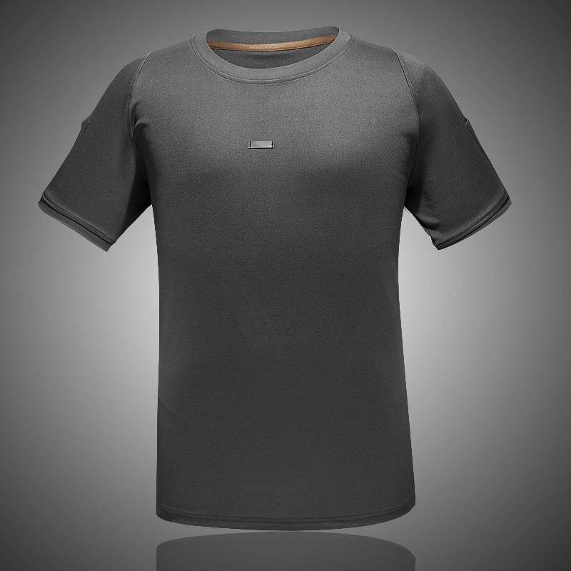 Huanlong Physical Training Clothes Sports Short-sleeved Quick-drying Round Collar Breathable Men's T-shirt