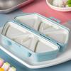 Multi-Functional Mold 6-in-1 Bento Box Air Pressure Rice Ball Non-Stick Making Tools,Rice Ball and Sushi Mold Making and Storage