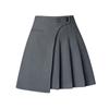 Spring and Autumn Women's Skirt Suit Pleated Skirt Half-body Skirt Designed Slim Hundred High-waisted A-zip Anti-Walking Short Skirt