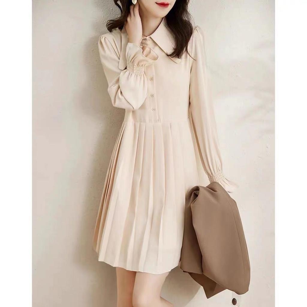 Fashionable Loose Two-Piece Dress Set with Vest Covering Belly