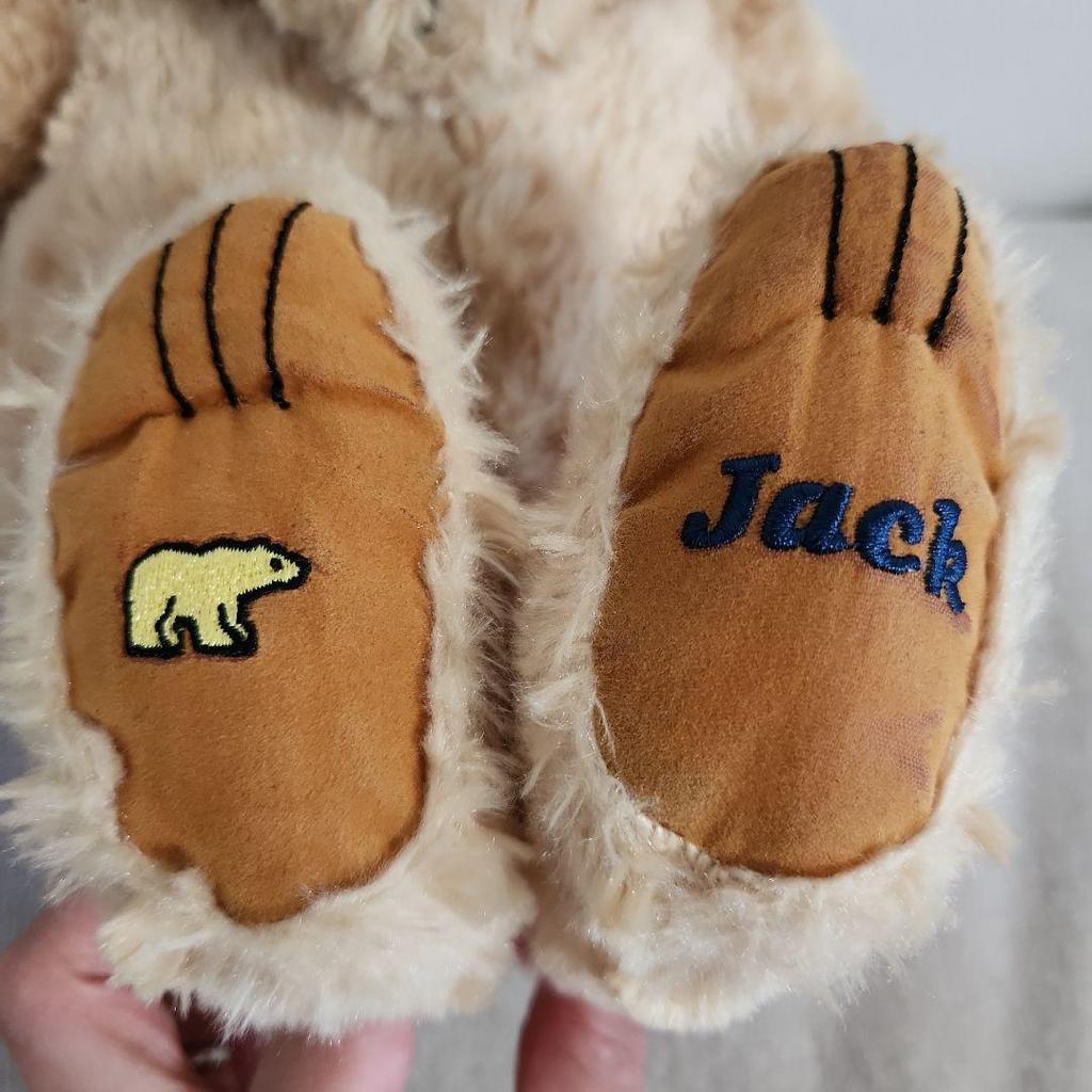 [USED] Golden Bear Teddy Bear Jack Plush Toy