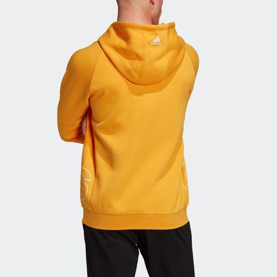 Sweatshirts Men's Gold Hooded Moderate Regular HB5090
