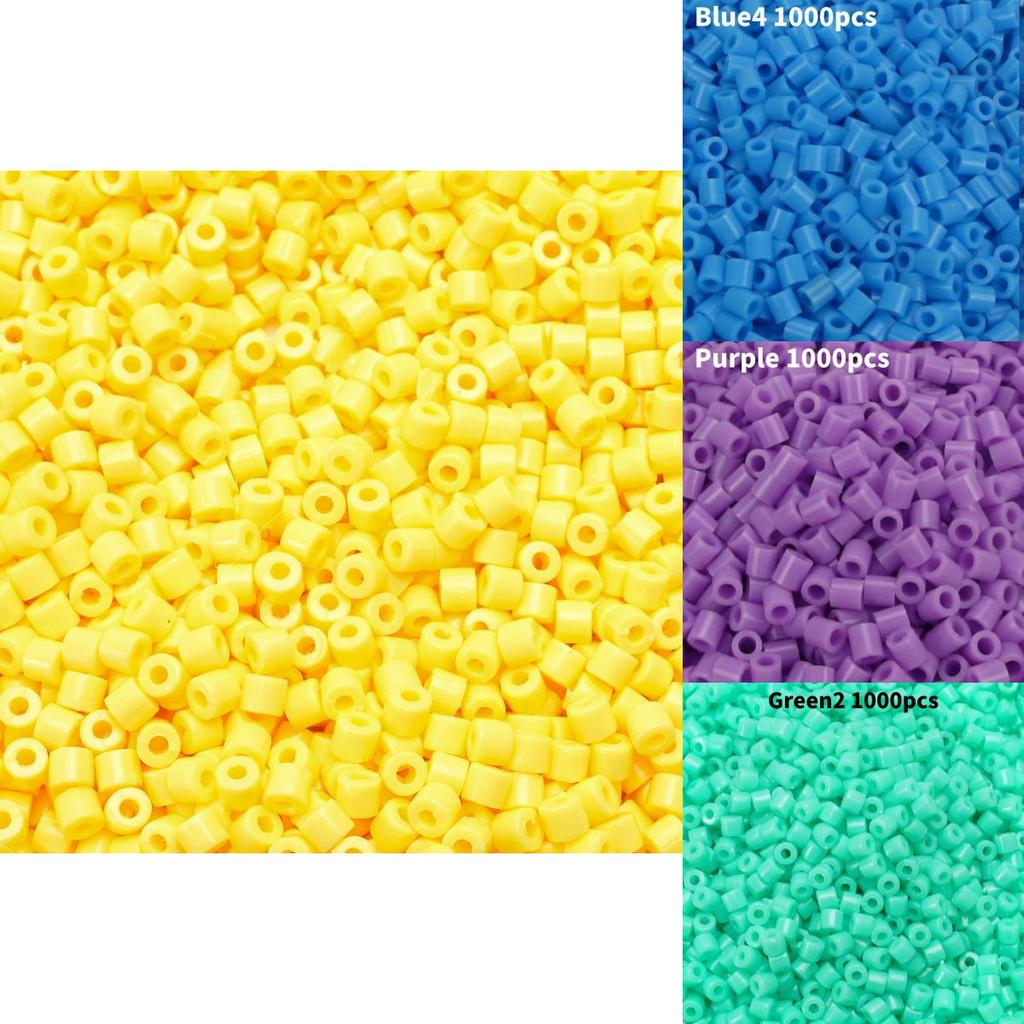 5mm Plastic Beads 1000pc Diy 3d Puzzle Kit For Kids Creative Craft Activity Toy
