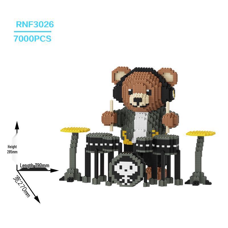 StellaLou Rabbit Building Blocks: High-Difficulty Jigsaw Puzzle Toys for Boys and Girls