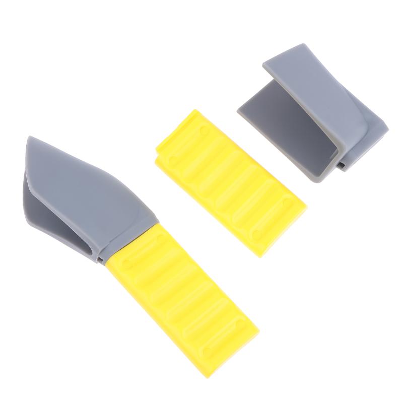 3Pcs Squeegee Caulking Scraper Multifunctional External Corner Sealant Scraper Tpu Scraping Caulking Tool Grout-Finishing