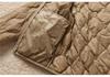 2025 Women's Petite Hooded Short Lightweight Duck Down Jacket - Autumn/Winter Casual Versatile Outerwear