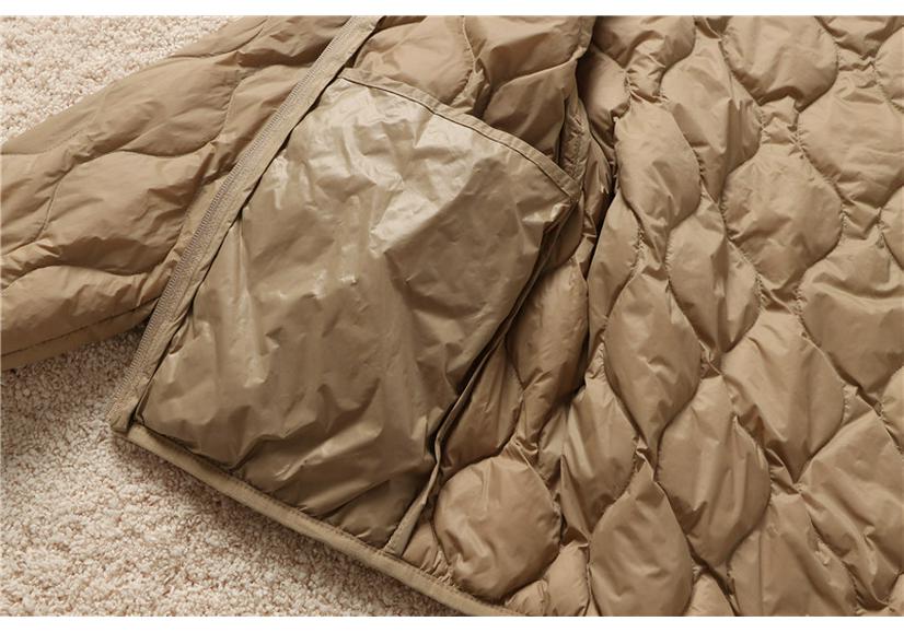 2025 Women's Petite Hooded Short Lightweight Duck Down Jacket - Autumn/Winter Casual Versatile Outerwear