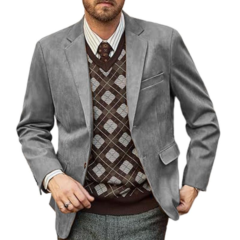 New Casual Men's Suit Fashion Large Size Jacket