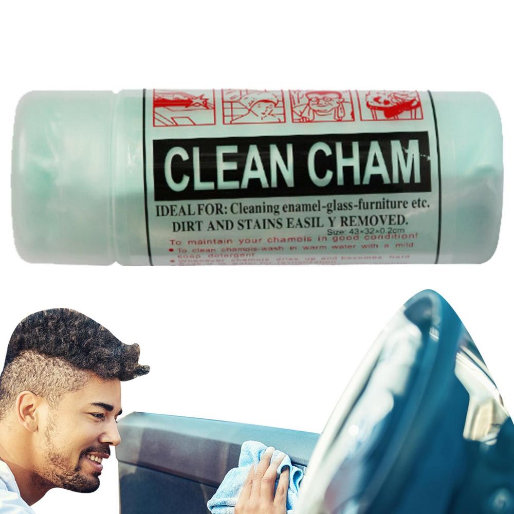 

Absorbent Car Drying Towel Quick Drying Shammy Cloth Car Cleaning Supply Super Absorbent Towel For Car Care Pet Shower Kitchen