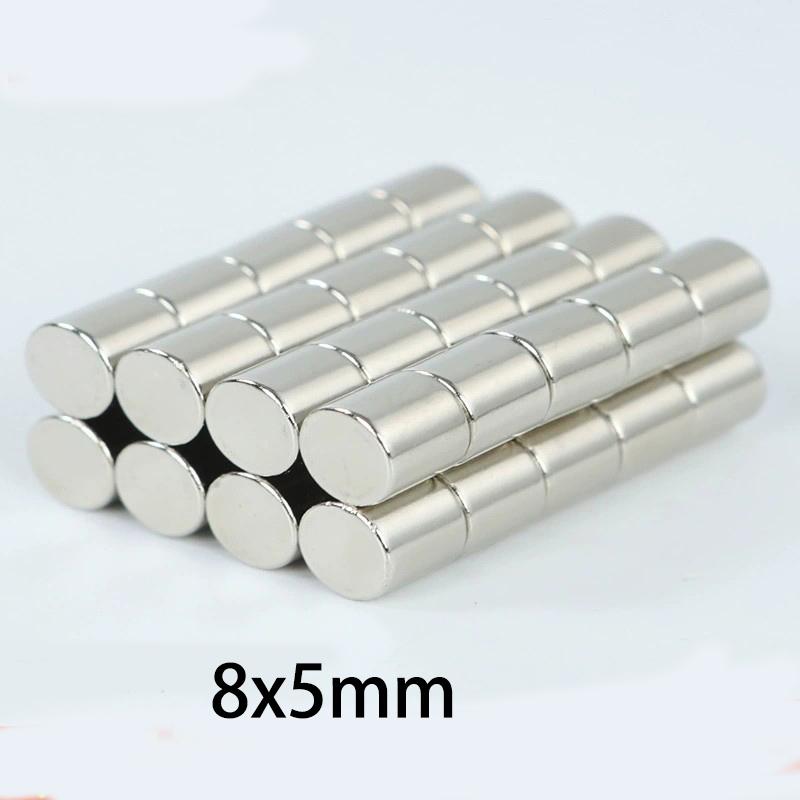 20/50pcs 5mm x 2mm/8mm x 5mm Round Disc Magnets for Crafts DIY Science Projects