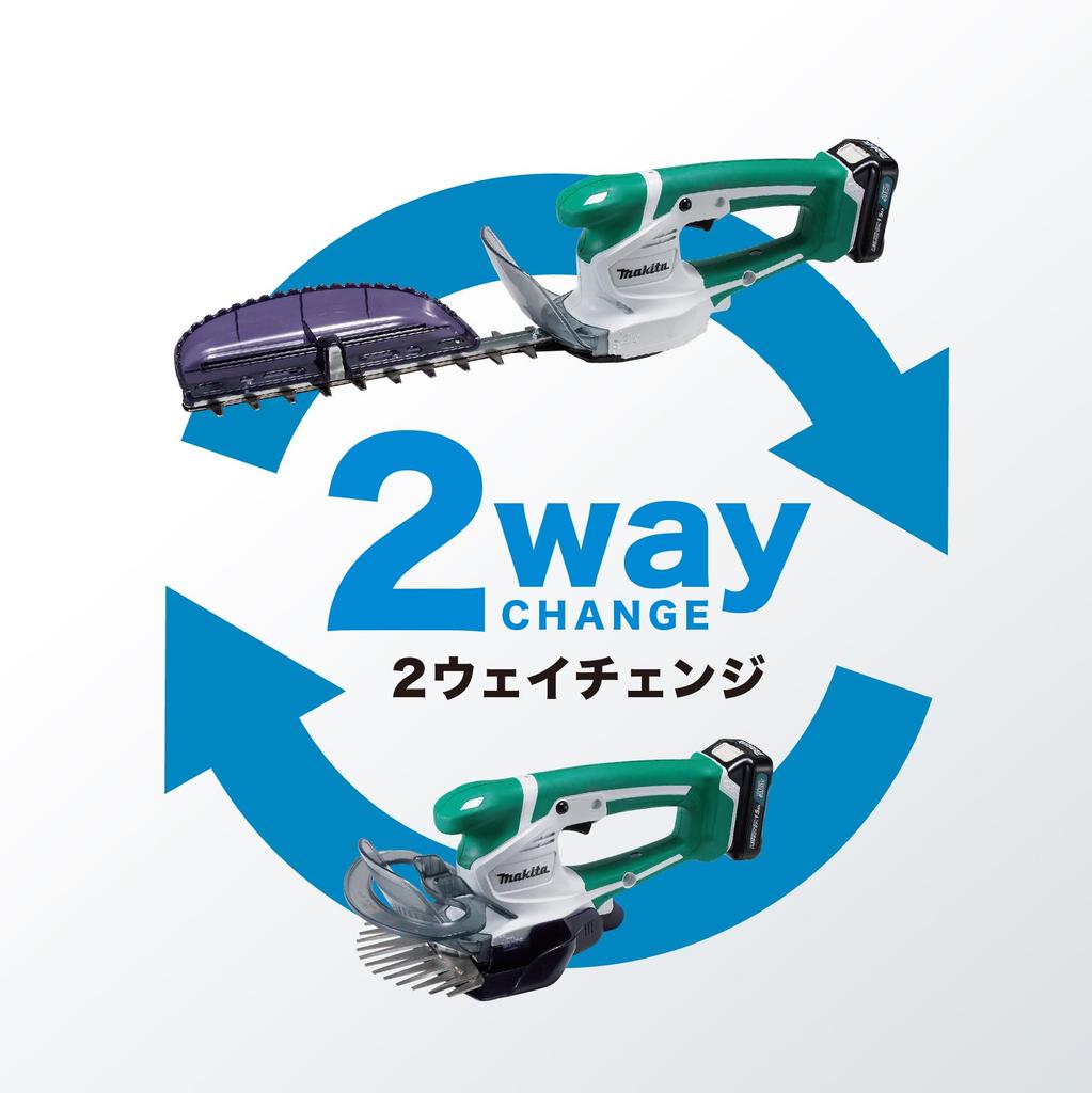 Makita 260mm Cordless Hedge Battery and Charger MUH265DSA Trimmer, 14.4V 2Ah, Included,