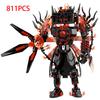 Skibidii Toileted Building Block Set - Giant G-Man TVman Speakerman Titan Boss Bricks Model Toy for Kids Xmas Gift Wholesale