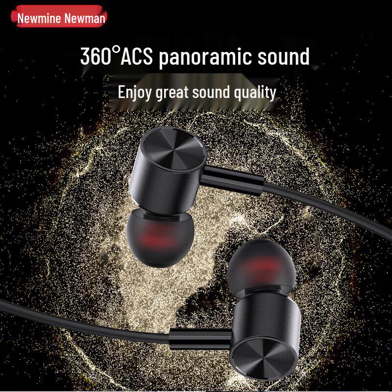 Newmine H51 Neckband Bluetooth Earphones