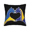 Decorative Pillowcase Bosnia and Herzegovina Flag Merchandise Home  Throw Pillow Case Cover Zippered Multi-Size