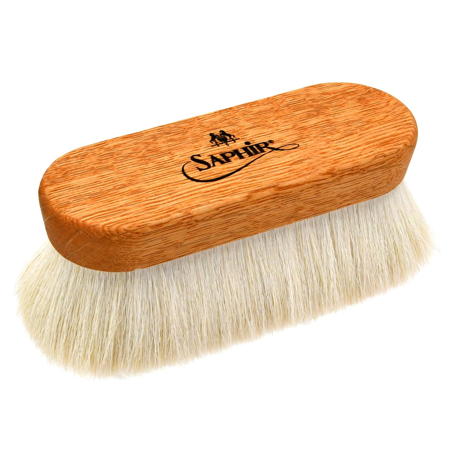

Finishing Brush for Mirror Polishing Ideal for Finishing Goat Horse Kumano High Dust Leather Care White [Saphir] - Shoes, Hair, Hair, Brush, Shine, білий