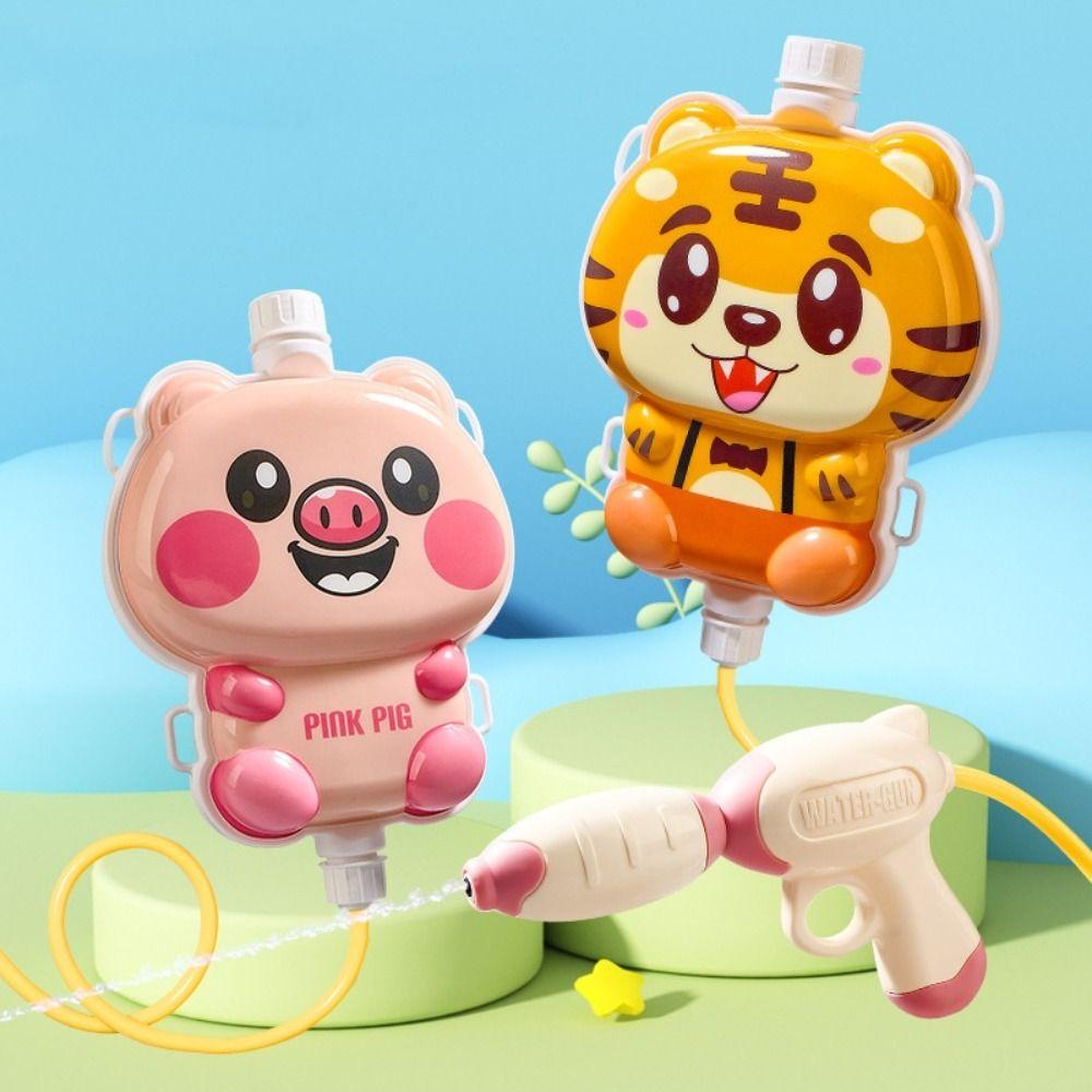 Shoulder Strap Water Fight Toy Cartoon Animals Summer Toy Water  Children Kids