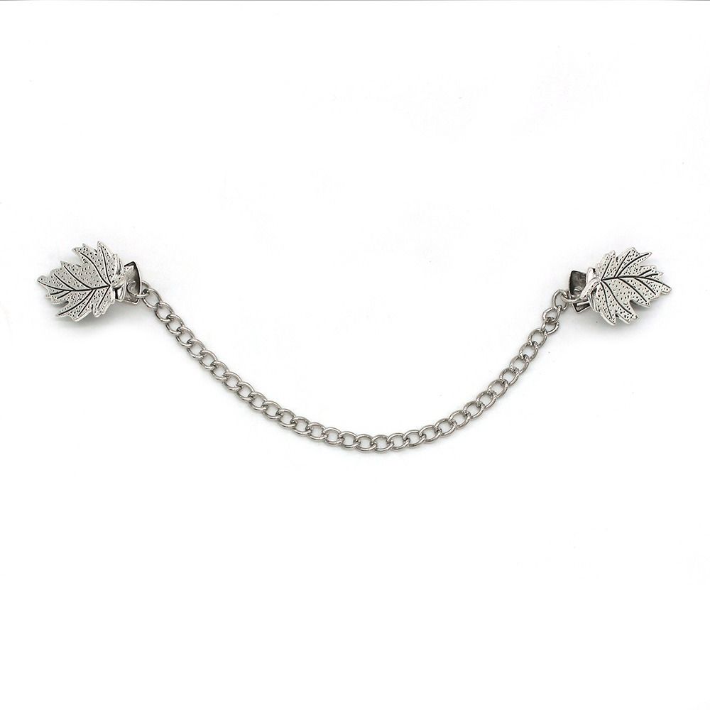 Korean Suit Brooch Retro Suit Shirt Collar Chain Gentleman Tassel Brooch  Sweater