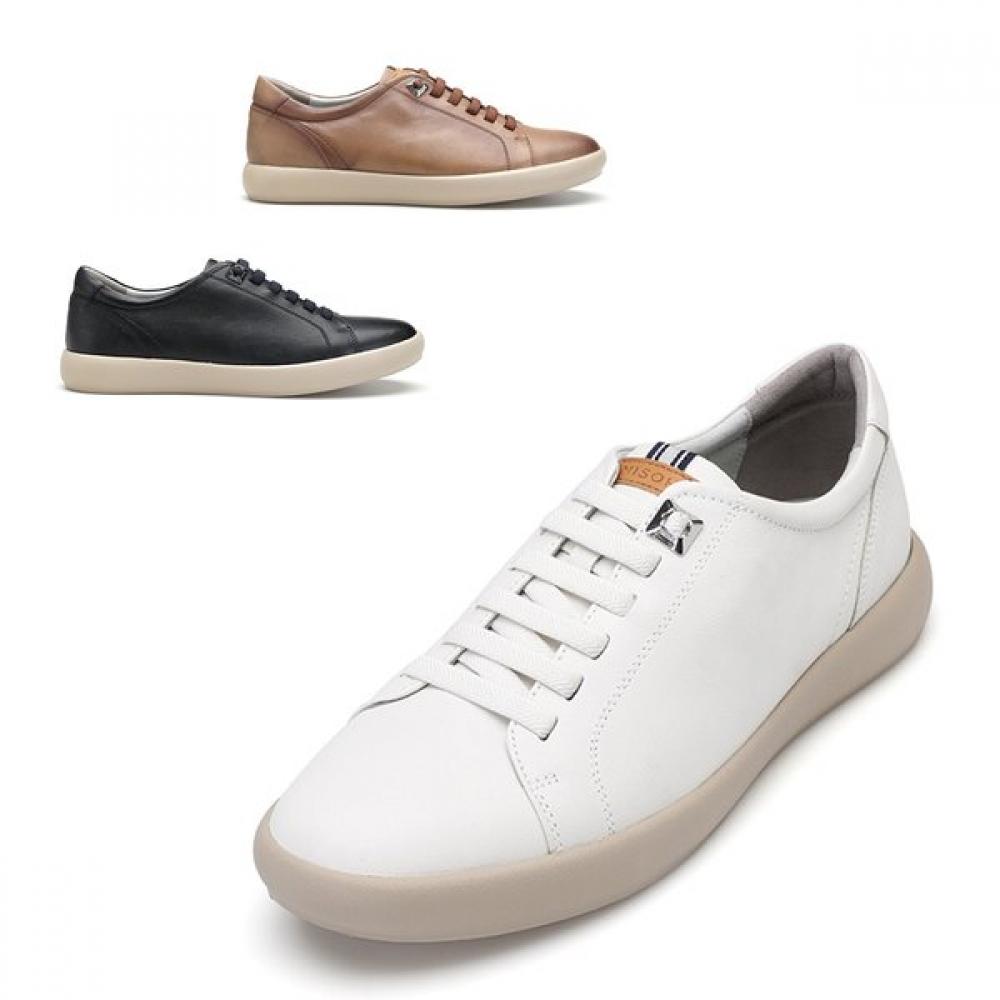 

MiSope Men S SneakerS Boat ShoeS 3cm 3color 022430002 creamy/245