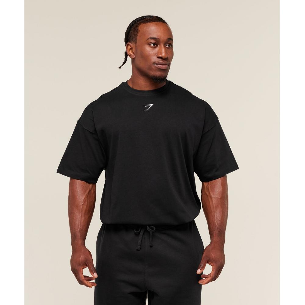 Gymshark LifTing Club T shirT Black Pebble Grey A1c8b Bb3l