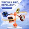 Garden Vegetable Field Ultrasonic Solar Bird Pest Repeller Rotating Reflector Drive Away Bird