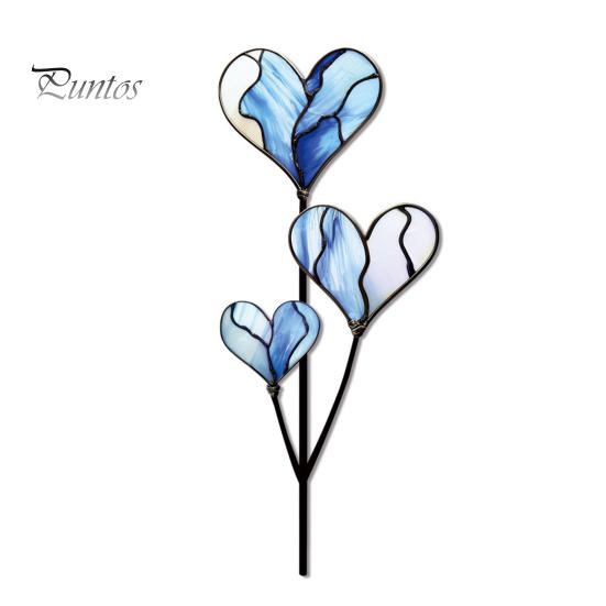 Colorful Yard Stakes Planter Insert Stake, Double-Sided, Flower Pot Decor Metal Art Ornaments Insect Animal Stake for Plant Pots Bed Decoration