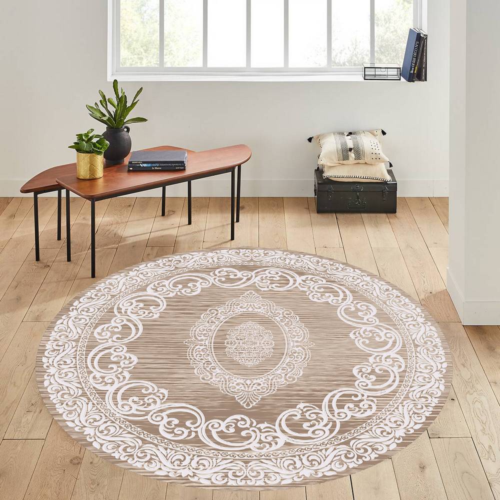 

Mosimoso Home RC1980 Ковер с принтом на подошве в горошек 100x100 cm
