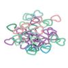 40PCS Heart Shaped Stitch Markers Metal Crochet Stitch Markers for DIY Knitting Accessories