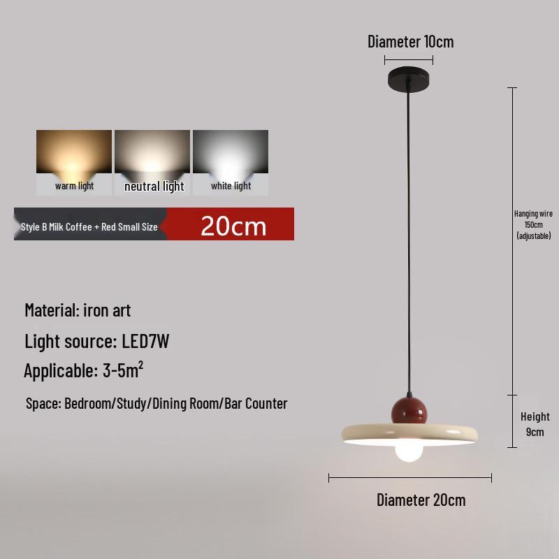 Nordic Minimalist Iron Pendant Light for Home, Dining, and Bar