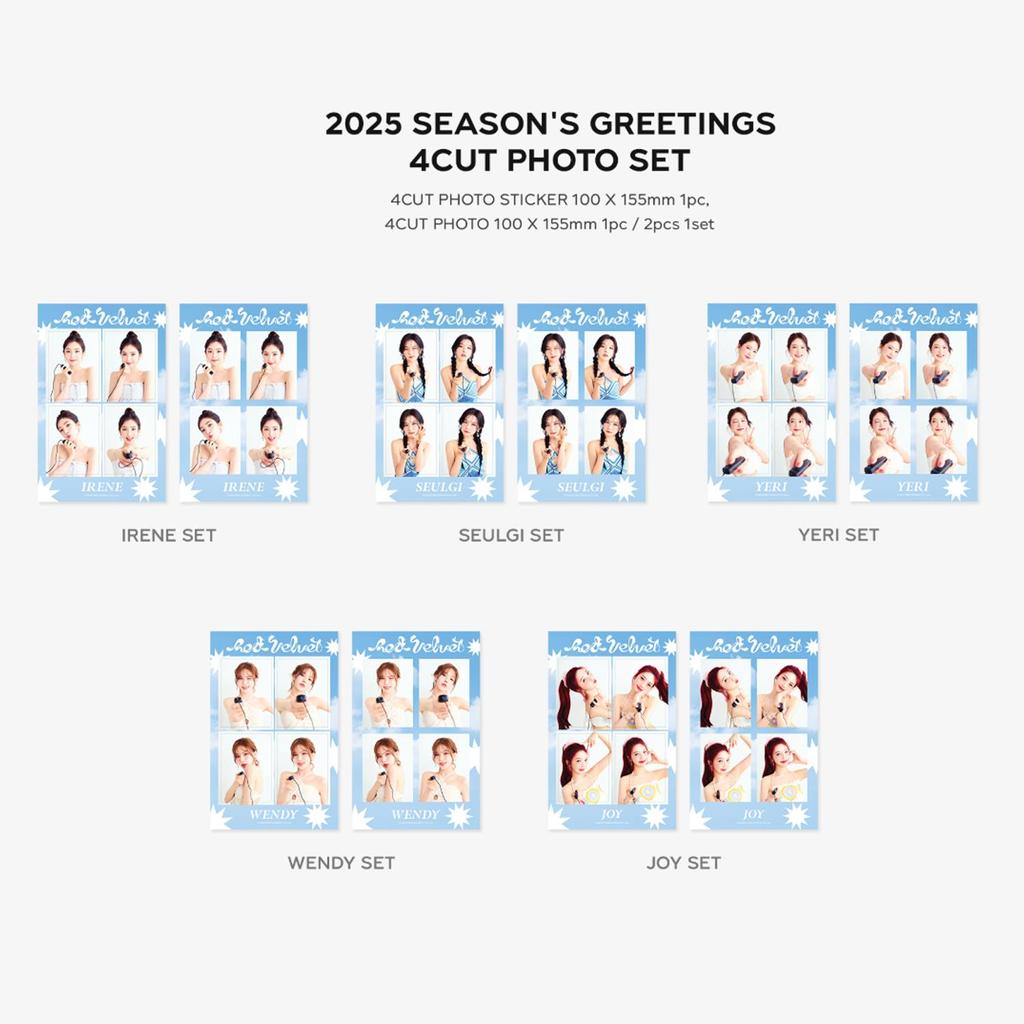 [Pre-order] 2025 SM ARTIST SEASON’S GREETINGS MD - Red Velvet
