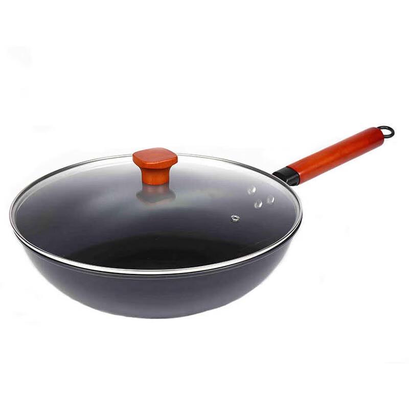 ShengYe ShouFu Non-Stick Cast Iron Wok