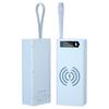 16-Slot DIY Removable 18650 Battery Power Bank with Fast Wireless Charging