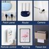 Strong Transparents Double Sided Adhesive Wall Hooks Hanger Suction Cup Sucker Hooks Bathroom Plug Socket Holders