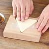 Non-stick Wooden Triangle Baozi Mold Easy To Release Steamed Bread Making Tools  Home