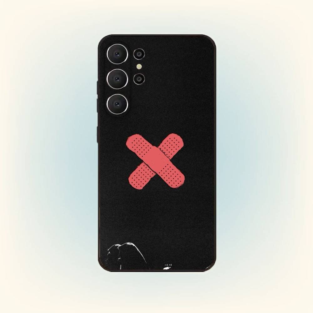 SINGER The Kid L-Laroi Phone Case For Samsung S26,S25,24,23,22,30,21,10,9,Ultra,Plus,Lite,FE Soft Black Case