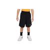 Wild Air Solid Logo Straight Leg Kids Shorts Kids Shorts Black FQ0539-010