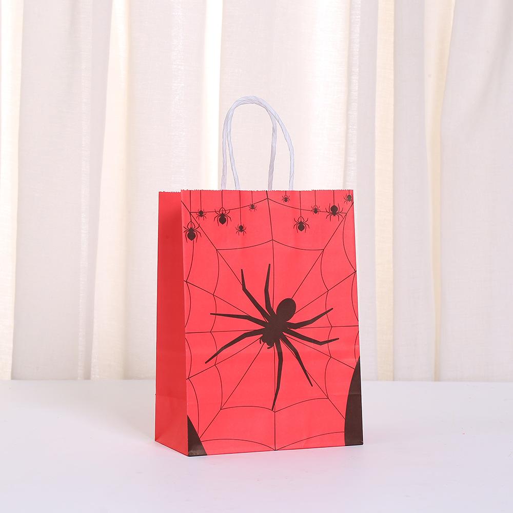 StoBag Halloween Spider Web Gift Wrapping Bags Personalized Packaging Bags For Sweets Luxury Designer Bags Birthday Candy Treat