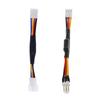 Quiet Mode Cable Adapters  Speed Reduction Solution Quiet  Adapters  Reduce  & Noise Rank Upgrades for PC Case Fan 