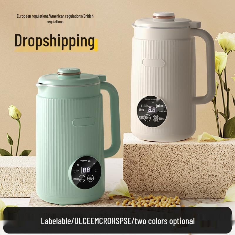 Mini macchina per il latte di soia da 110 V-220 V - Macchina automatica, senza filtro, che non rompe le pareti, per 3-4 persone
