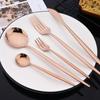 20 Teile/satz Rose Gold Besteck Set Edelstahl Geschirr Messer Kuchen Gabel Löffel Geschirr Set Küche Besteck Besteck